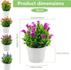 4 Stücke Kunstblumen Künstliche Callalilie Blumen Produktbild-Vorschau 2