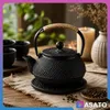 ASATO Gusseisen-Teekanne 0,9 l Set mit 4 Teeschalen und Produktbild-Vorschau 13