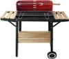 Grill Glückliches Grün Holz, Wanne 53x33 cm, Grillhöhe 70 Produktbild-Vorschau 2