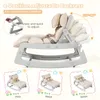 COSTWAY 2 in 1 Babywippe, Baby Schaukelstuhl mit Rücklehne, Produktbild-Vorschau 4