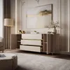 Kommode MIRAGE GOLD, mit 3 Schubladen und 2 Türen Produktbild-Vorschau 4