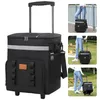 Trolley Kühlbox mit Rollen mit Picknicktasche & Kühltasche Produktbild-Vorschau 3