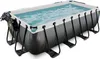 EXIT Black Leather Rahmenpool 400x200x100cm, Aufstellpool, Produktbild-Vorschau 3