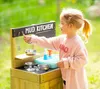 TP Toys Cuisine de jeu en bois, cuisine de boue nature Voir les images du produit 8