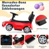 COSTWAY Mercedes-Benz Rutschauto, 3-in-1 Rutschfahrzeug mit Produktbild-Vorschau 8