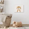 Leinwand Bilder 40x30 cm - Kinder Beige - Tiger, Bilder Produktbild-Vorschau 5