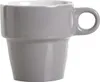 Zestaw 6 kolorowych filiżanek do cappuccino + metalowy Podgląd zdjęcia produktu 3