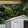 FCH 6x4 Gartenhaus wetterfest, Geräteschuppen Kunststoff, Produktbild-Vorschau 4