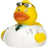Quietsche-Ente Zahnarzt aus PVC mit Quietschfunktion 8 cm Produktbild-Vorschau 3