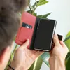 Selencia Bibliothèque en cuir véritable pour le Samsung Voir les images du produit 5