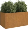vidaXL vidaXL - Jardinière - 62x40x39 - cm - Acier corten Voir les images du produit 3