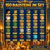 Magnetische Bausteine Ägypten 150 Teile | Magnetwürfel für Produktbild-Vorschau 5