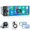 Junsun 1 DIN Auto Radio DAB+ Bluetooth 5.0 Wireless CarPlay Produktbild-Vorschau 1