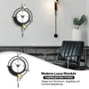 Moderne Minimalist Wanduhr, Lautlos ohne Ticks Nordischer Produktbild-Vorschau 4