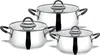 Serenk Modernist Cookware Set - 6 Teile, stapelbare Töpfe Produktbild-Vorschau 1