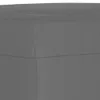 vidaXL Tabouret de pied gris foncé 70x55x41 cm Tissu Voir les images du produit 5