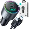 Joyroom JR-CCN07 KFZ-Ladegert 120 W 2xUSB-C USB-A + Produktbild-Vorschau 5