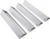 Four metal grill heat shields arranged diagonally on a white background. Produktbild-Vorschau