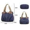 Handtasche Damen Canvas Schultertasche Multifunktionale Produktbild-Vorschau 3
