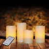 X4-LIFE: Juego de 4 velas LED con apariencia de cera real, Vista previa de la imagen del producto 2