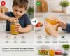 Sada 6 ks strečových viečok – Opätovne použiteľné viečka na Náhľad obrázku produktu 10