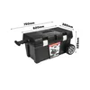 Werkzeugkoffer Werkzeugtasche leer Trolley Rollen Teleskop Produktbild-Vorschau 2