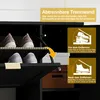 Merax Schuhschrank mit Spiegel und 4 Klappen, Schuhregal Produktbild-Vorschau 6