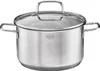 Rösle Kochtopf Basic Line Ø 20 cm Edelstahl, mit Glasdec Produktbild-Vorschau 1