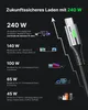 Cavo USB-C da 240W, [2 pezzi, 2 metri] Cavo di ricarica Anteprima dell’immagine prodotto 7