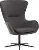 SalesFever Polster-Sessel mit Drehfunktion | Bezug Textil Produktbild-Vorschau 1