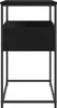 vidaXL Tavolo consolle look rovere nero 75 x 40 x 75 cm Anteprima dell’immagine prodotto 2