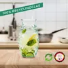 BigDean® Trinkgläser im Ananas-Design 700ml [4er Set] aus Produktbild-Vorschau 4