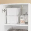 SoBuy Badezimmerschrank mit Wäschekorb Schmaler Hochschrank Produktbild-Vorschau 5