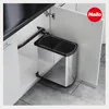 Hailo Duo 3416. Abfallsammler, Edelstahl.  - Mülleimer Produktbild-Vorschau 7