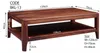 MASSIVMOEBEL24 | Table basse 120x70 Palissandre huilé Voir les images du produit 5