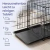 FEANDREA Faltbarer Hundekäfig mit 1 Tür und Produktbild-Vorschau 5