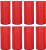 Ersatzkerze N3 Rot H13 cm (8er-Pack) – Grabkerze Produktbild-Vorschau 1
