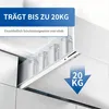 YALION® 4 Paar Schubladenschienen 500 mm – Teilauszug Produktbild-Vorschau 5