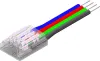 LED Anschlussverbinder – 4-polig, 10 mm, lötfrei  und  frei Produktbild-Vorschau 3