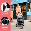 Hundewagen klappbar mit einer Hand Katzenwagen für Gelände Produktbild-Vorschau 5