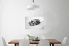 MuchoWow® Poster Oldtimer in Schwarz-Weiß-Bild 60x40 cm - Produktbild-Vorschau 2