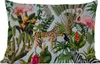 MuchoWow® Outdoor Kissen - Dschungel - Tiere - Mädchen - Produktbild-Vorschau 1