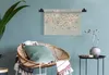 MuchoWow® Wandteppich Wandbehang Weltkarte Kinder - Dino's Produktbild-Vorschau 5