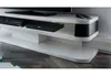TV Board JUNIOR Lowboard weiß schwarz matt lackiert 151 cm Produktbild-Vorschau 2