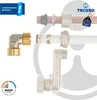tecuro Winkel 90° Eurokonus G 3/4 Zoll AG x G 1/2 Zoll IG, Produktbild-Vorschau 4