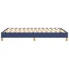 vidaXL Struttura letto Boxspring blu 120x200 cm in tessuto Anteprima dell’immagine prodotto 5