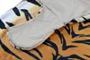 BRUBAKER Tigerfell braun - 215 cm x 120 cm - Bettvorleger Produktbild-Vorschau 2
