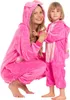 Nikcorp Jumpsuit Pyjama Damen Kinder Onesie Figur Rosa S Produktbild-Vorschau 8