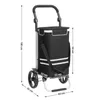 SONGMICS chariot de courses stable pliable avec Voir les images du produit 7