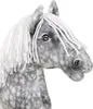 Hobby Horse Premium - Cheval à Poupée Grise avec Crinière Voir les images du produit 3